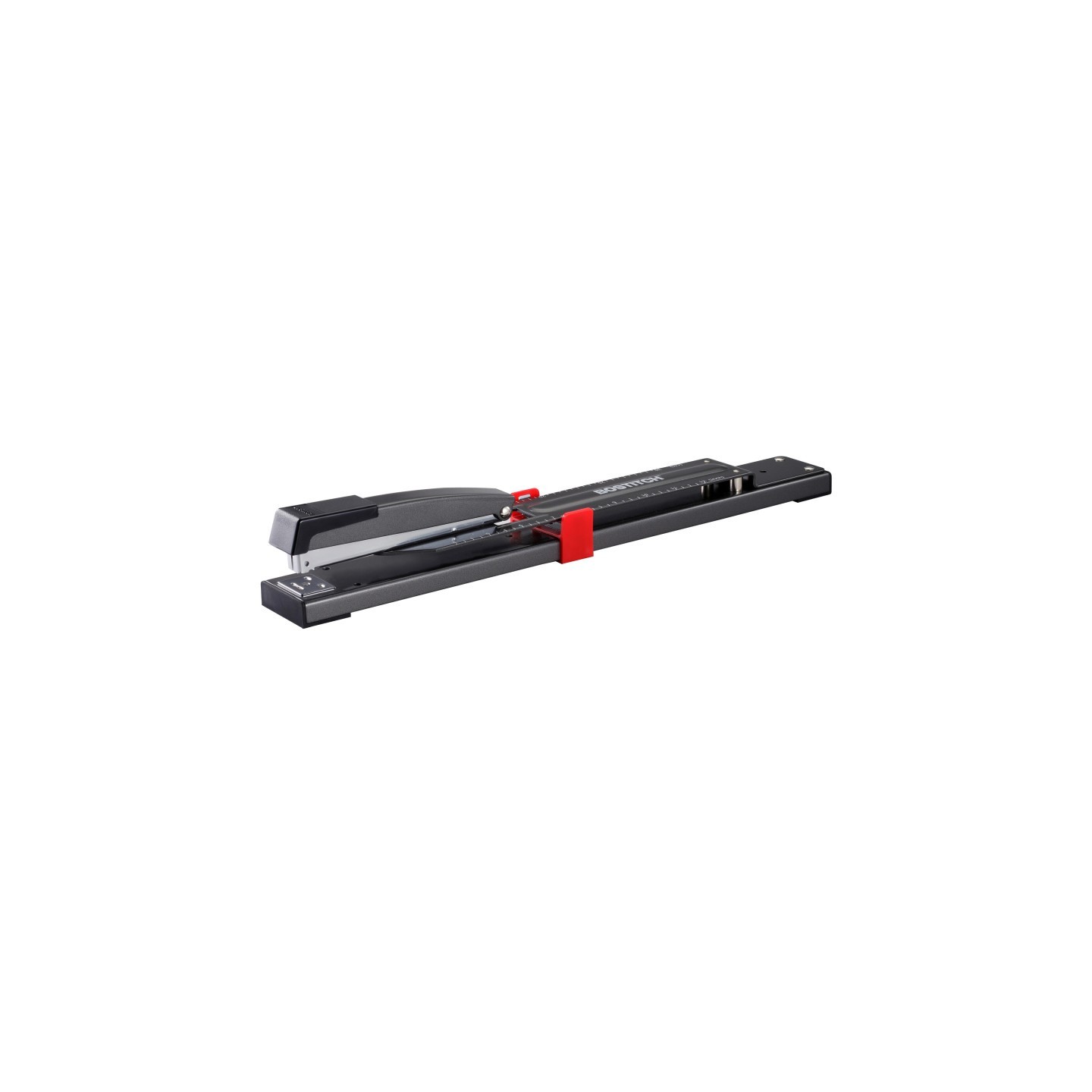 Bostitch Long Reach® Stapler, 20 Sheets, Black