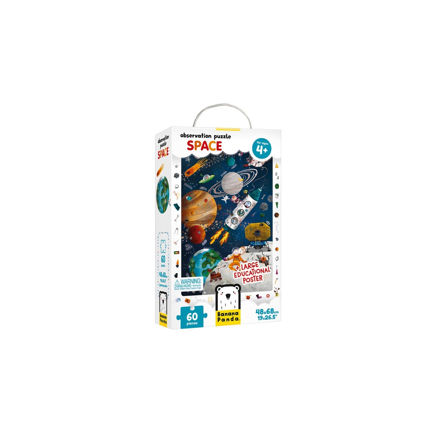 Banana Panda Observation Puzzle, Space