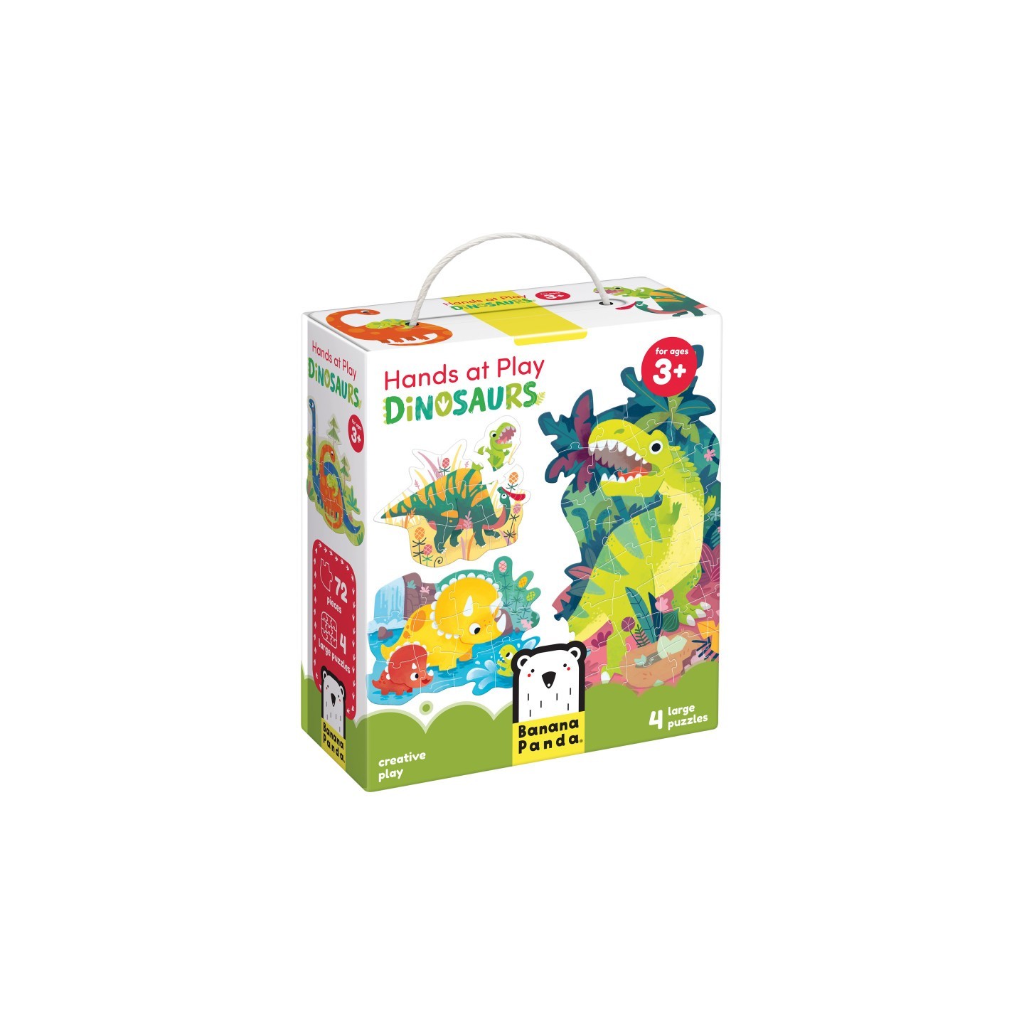 Banana Panda Hands at Play Dinosaurs, Age 3+