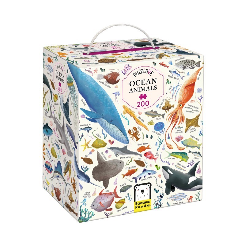 Banana Panda Puzzlove, Ocean Animals, Ages 7+