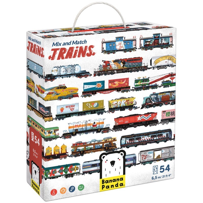 Banana Panda Mix and Match Trains, 5+ Years