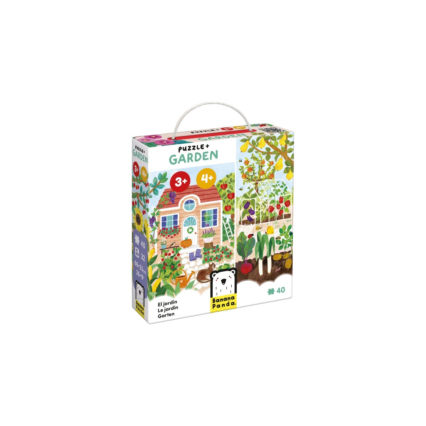 Banana Panda Puzzle + Garden