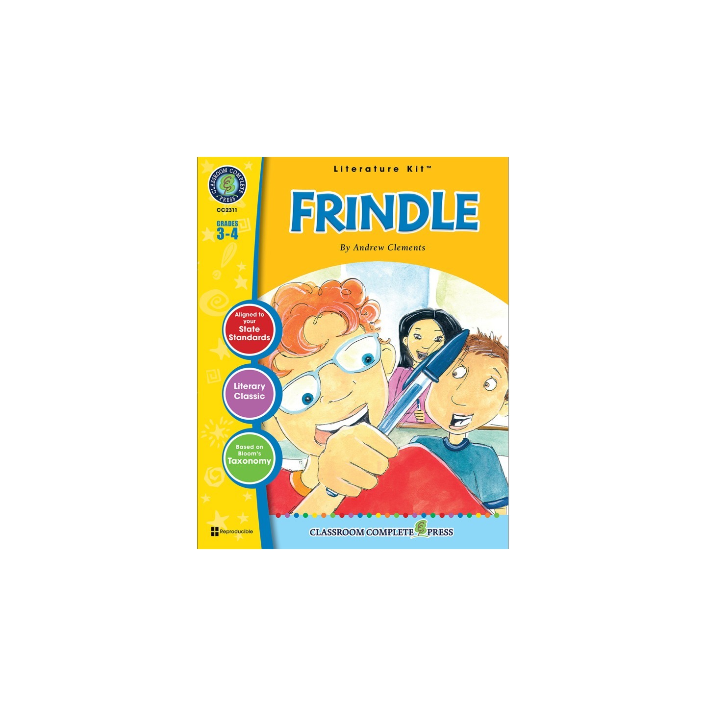 Classroom Complete Press Frindle - Literature Kit Gr. 3-4