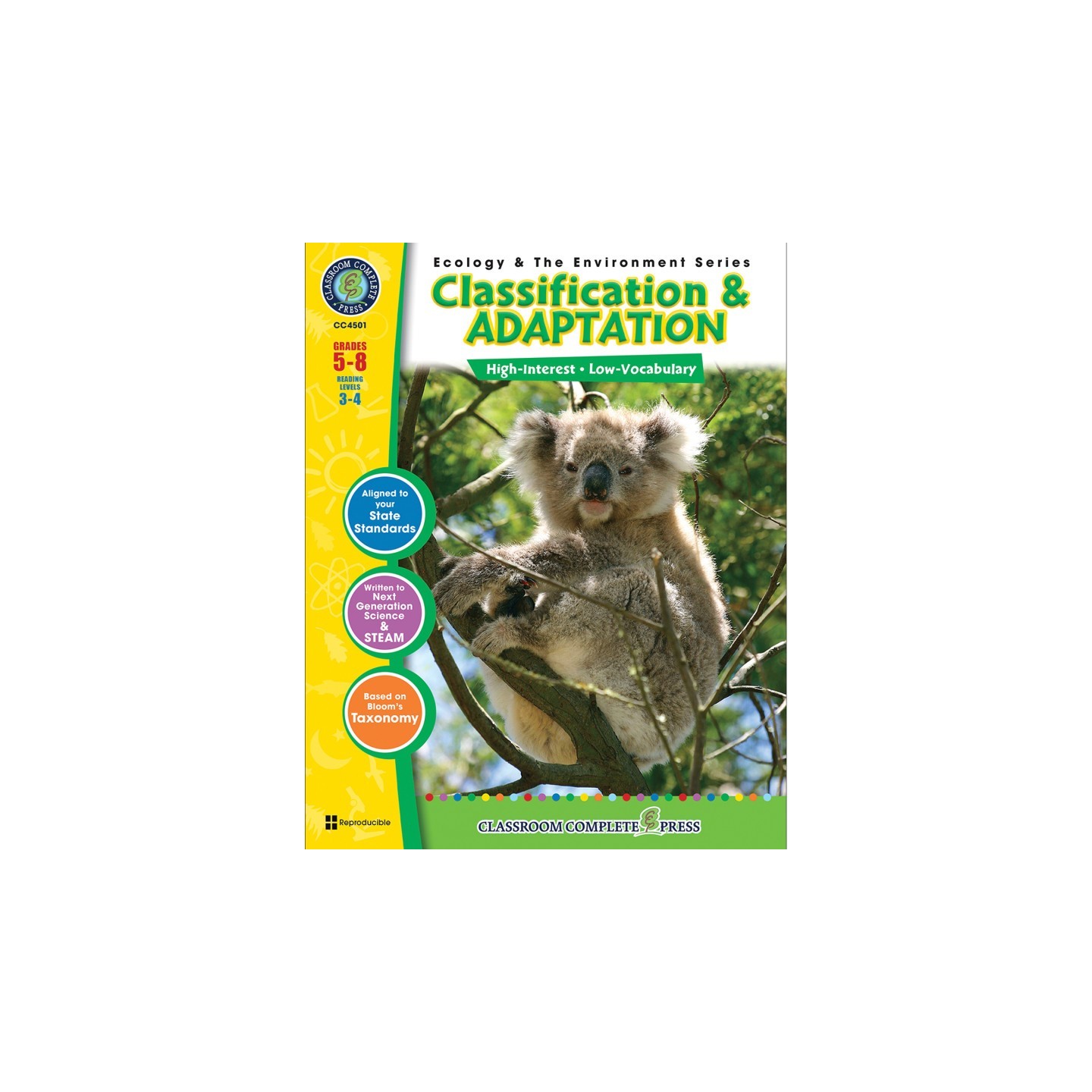 Classroom Complete Press Classification & Adaptation Resource Book, Grades 5-8