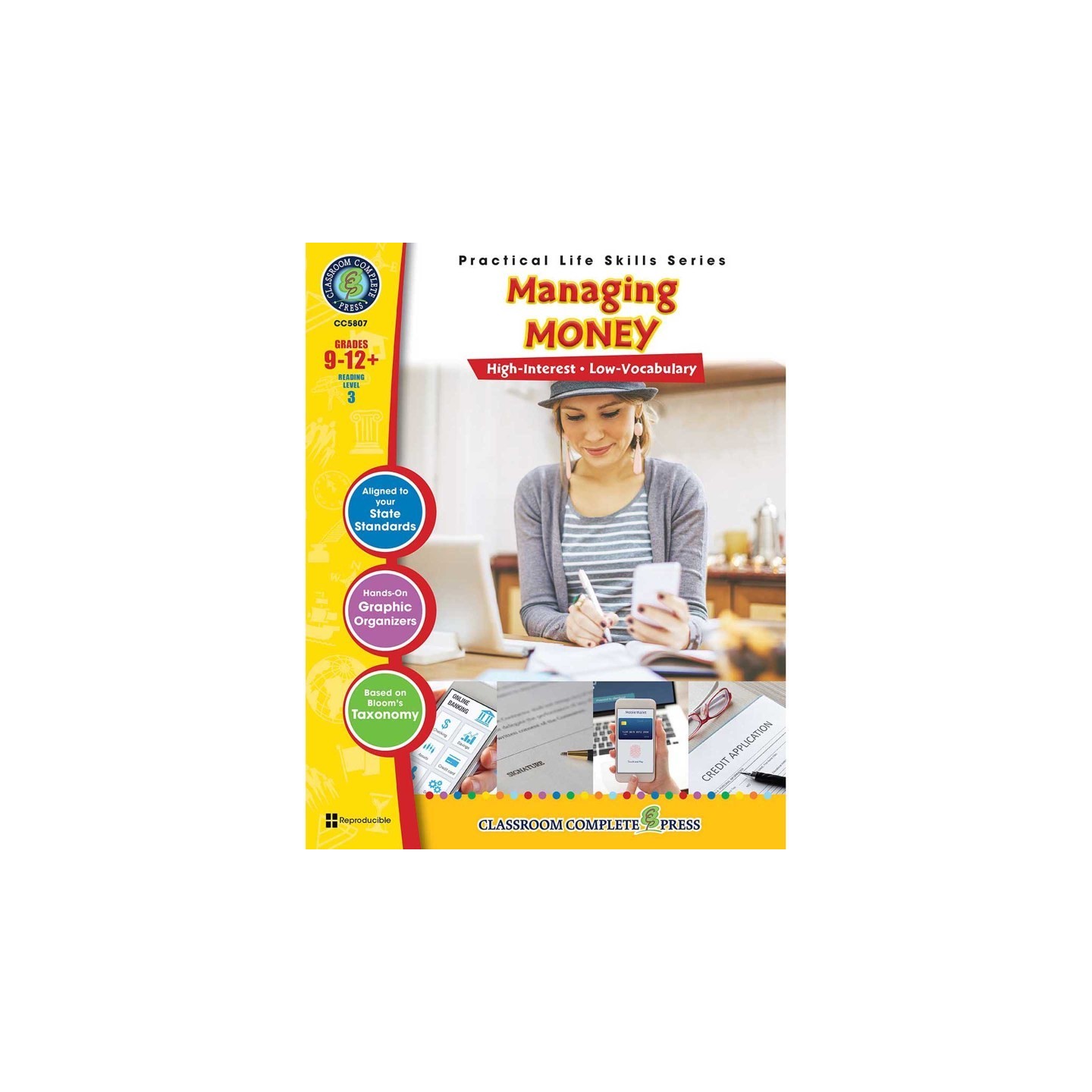 Classroom Complete Press Managing Money Book, Grade 9-12