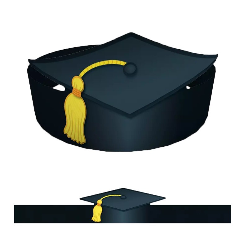 Carson Dellosa Education Graduation Crowns, Pack of 30