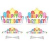 Carson Dellosa Education Happy Birthday Crowns, 30 Per Pack, 2 Packs