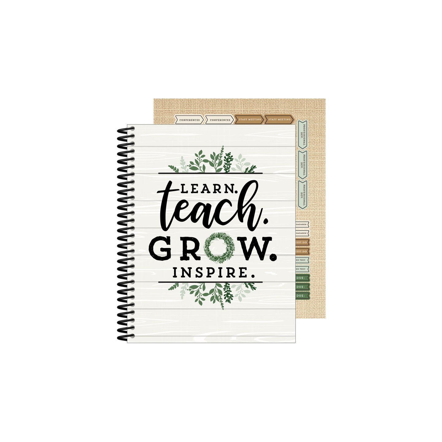 Carson Dellosa Education Farmhouse Teacher Planner