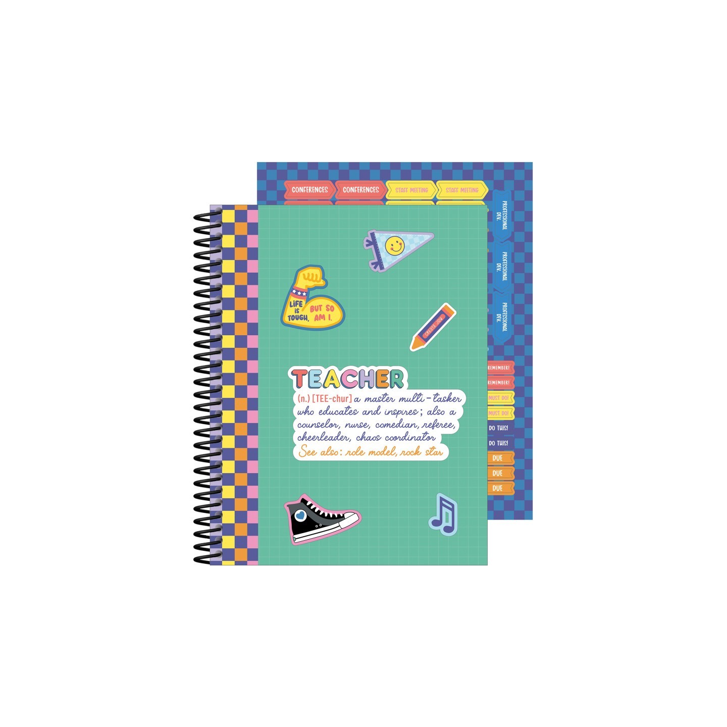Carson Dellosa Education We Stick Together Teacher Planner