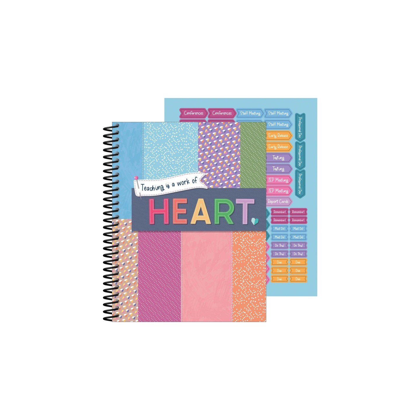 Carson Dellosa Education Crafty and Cool Teacher Planner