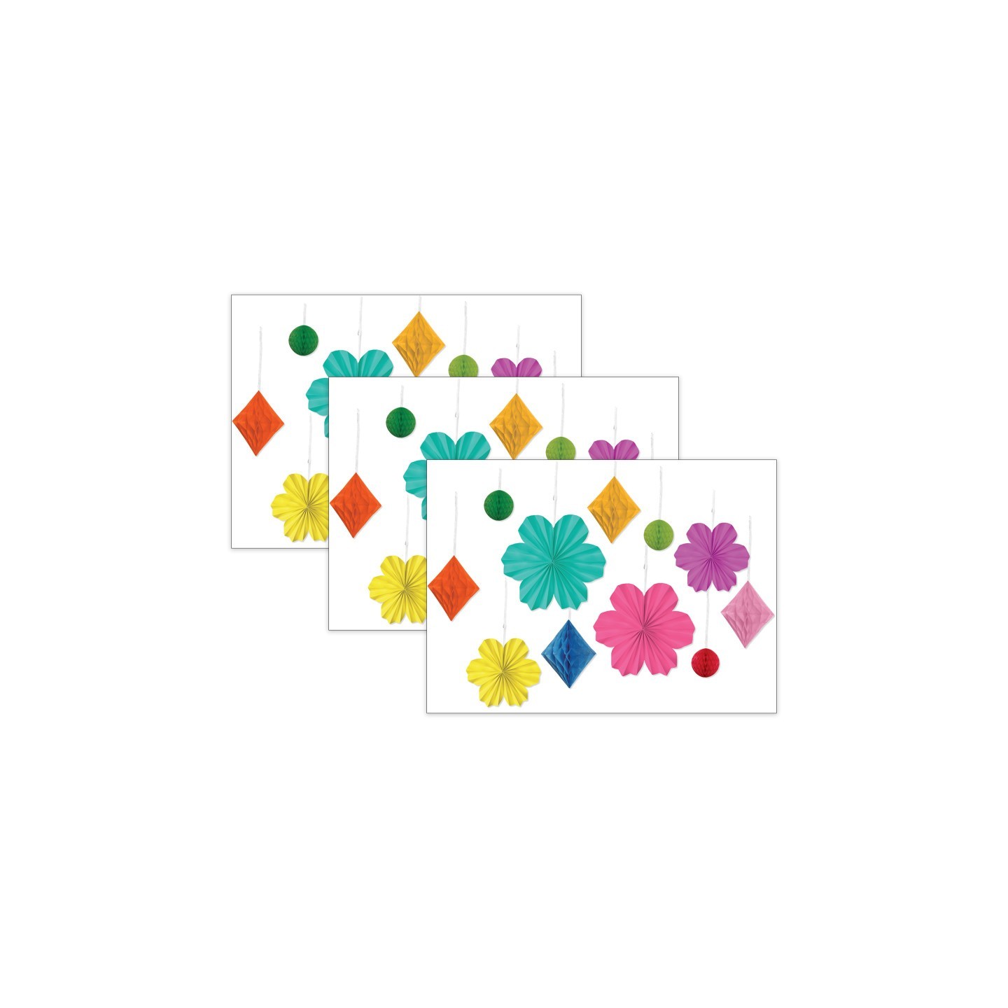 Carson Dellosa Education Happily Ever Elementary Retro Remix Flowers and Twinkles Dimensional Accents, 3 Packs