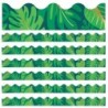 Carson Dellosa Education One World Tropical Leaves Scalloped Border, 39 Feet Per Pack, 6 Packs