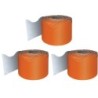 Carson Dellosa Education Orange Rolled Scalloped Border, 65 Feet Per Roll, Pack of 3