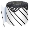 Carson Dellosa Education Kind Vibes Black & White Stripes Rolled Scalloped Border, 65 Feet