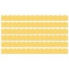 Carson Dellosa Education Grow Together Yellow with Painted Dots Scalloped Borders, 39 Feet Per Pack, 6 Packs
