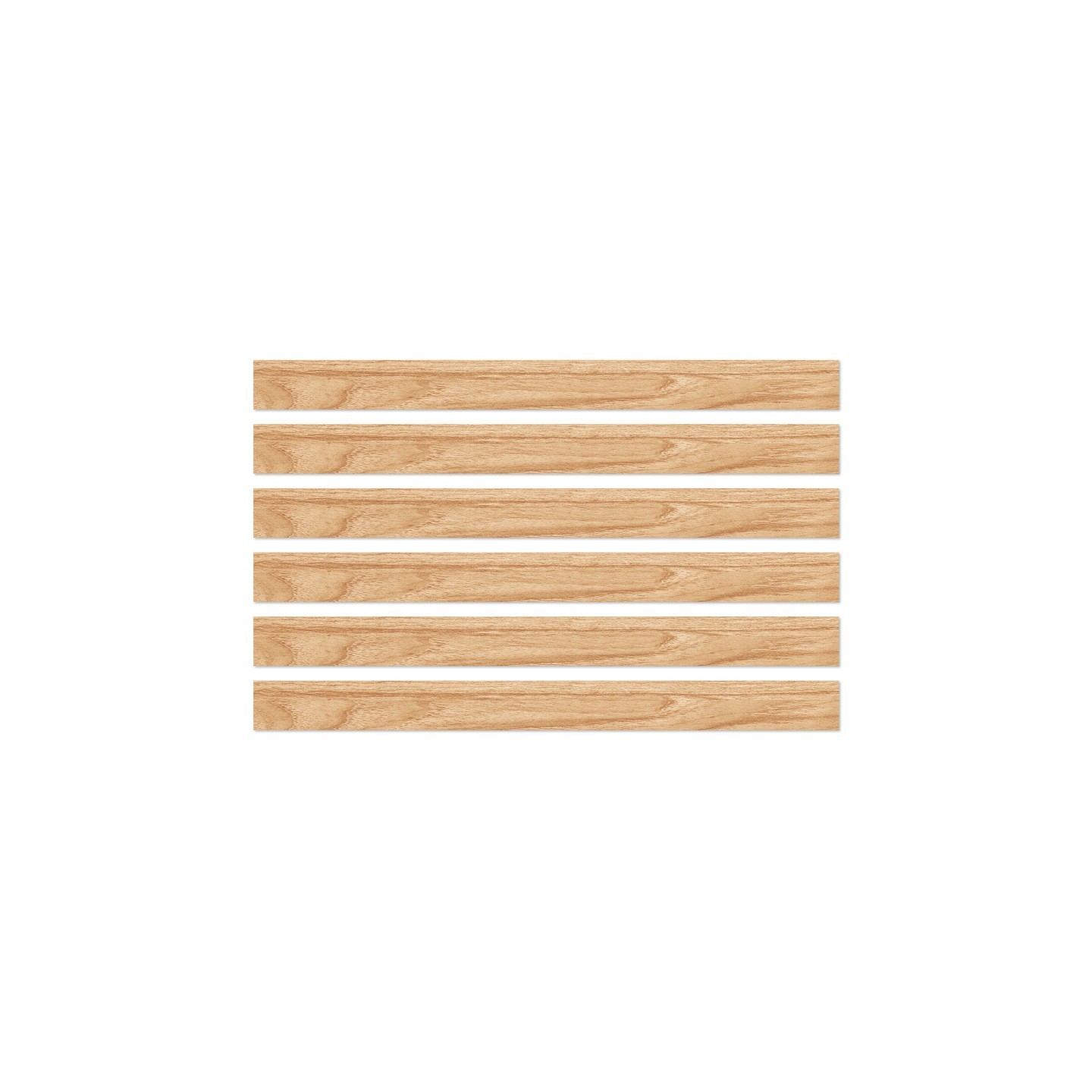 Carson Dellosa Education Grow Together Light Wood Grain Straight Borders, 36 Feet Per Pack, 6 Packs