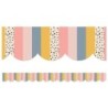 Carson Dellosa Education We Belong Stripes Scalloped Borders, 39 Feet