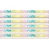 Happily Ever Elementary Creatively Inspired Watercolor Chevron Straight Borders, 36 Feet Per Pack, 6 Packs