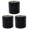Carson Dellosa Education Black Rolled Scalloped Bulletin Board Borders, 3 Inch x 65 Feet Per Roll, Pack of 3