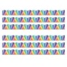 Carson Dellosa Education We Stick Together Rainbow Burst Scalloped Bulletin Board Borders, 39 Feet Per Pack, 6 Packs