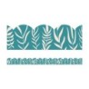 Carson Dellosa Education True to You Teal with Leaves Scalloped Bulletin Board Borders, 39 Feet