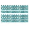Carson Dellosa Education True to You Teal with Leaves Scalloped Bulletin Board Borders, 39 Feet Per Pack, 6 Packs