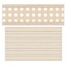 Carson Dellosa Education True to You Woven Cane Straight Bulletin Board Borders, 36 Feet Per Pack, 6 Packs