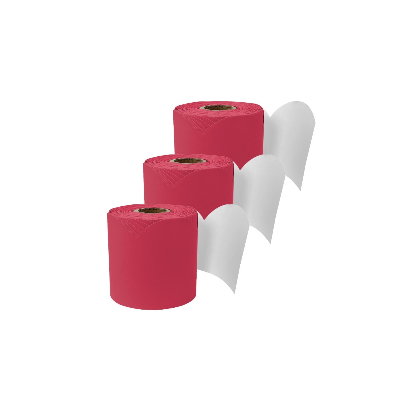 Carson Dellosa Education Rolled Scalloped Bulletin Board Border, Berry Red, 65 Feet, Pack of 3