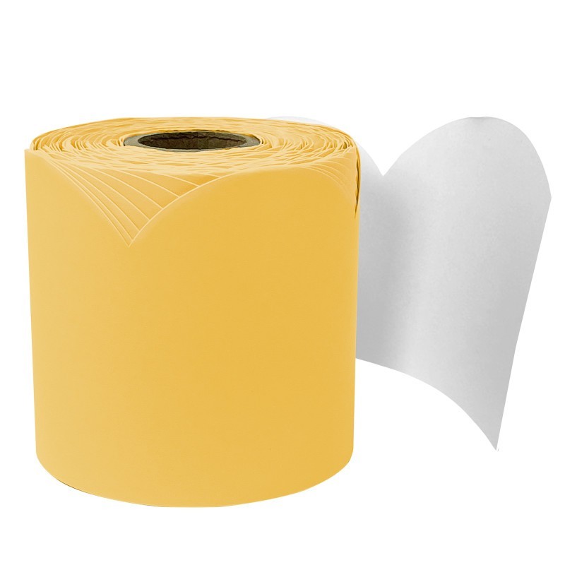 Carson Dellosa Education Rolled Scalloped Bulletin Board Border, Goldenrod, 65 Feet