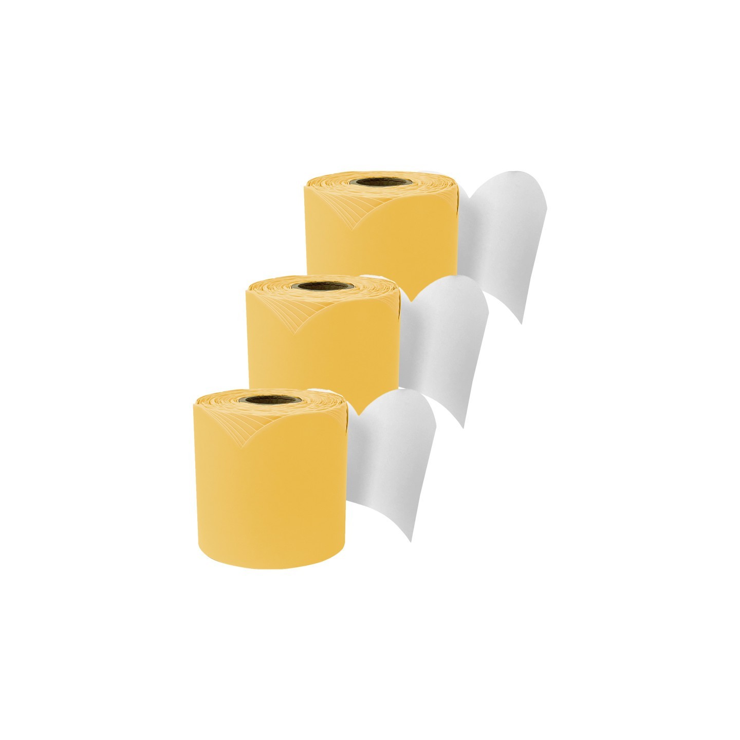 Carson Dellosa Education Rolled Scalloped Bulletin Board Border, Goldenrod, 65 Feet, Pack of 3
