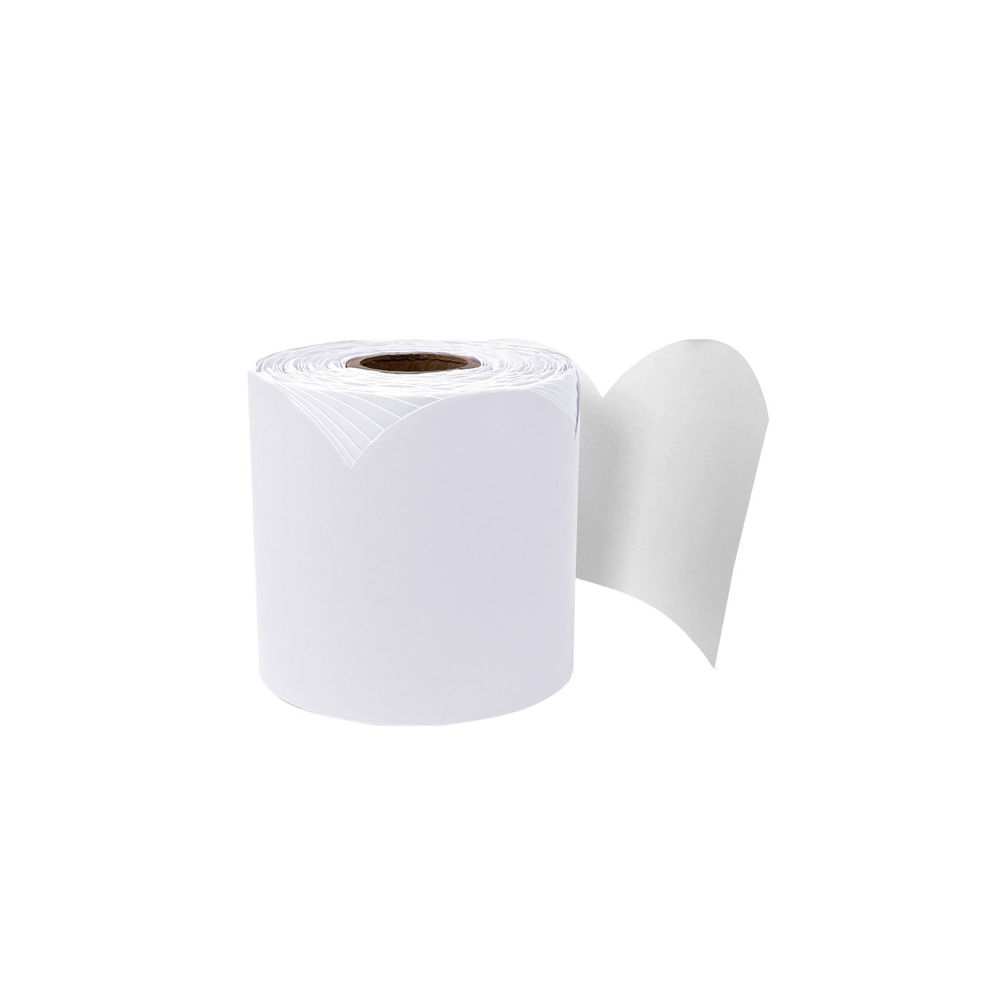 Carson Dellosa Education Rolled Scalloped Bulletin Board Border, Whisper Gray, 65 Feet