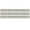 Carson Dellosa Education Happily Ever Elementary Retro Remix Flowers Straight Bulletin Board Borders, 36 Feet Per Pack, 3 Packs