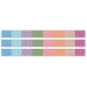 Carson Dellosa Education Crafty and Cool Patchwork Straight Bulletin Board Borders, 36 Feet Per Pack, 3 Packs