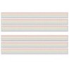 Carson Dellosa Education Crafty and Cool Rainbow Stitched Straight Bulletin Board Borders, 36 Feet Per Pack, 6 Packs