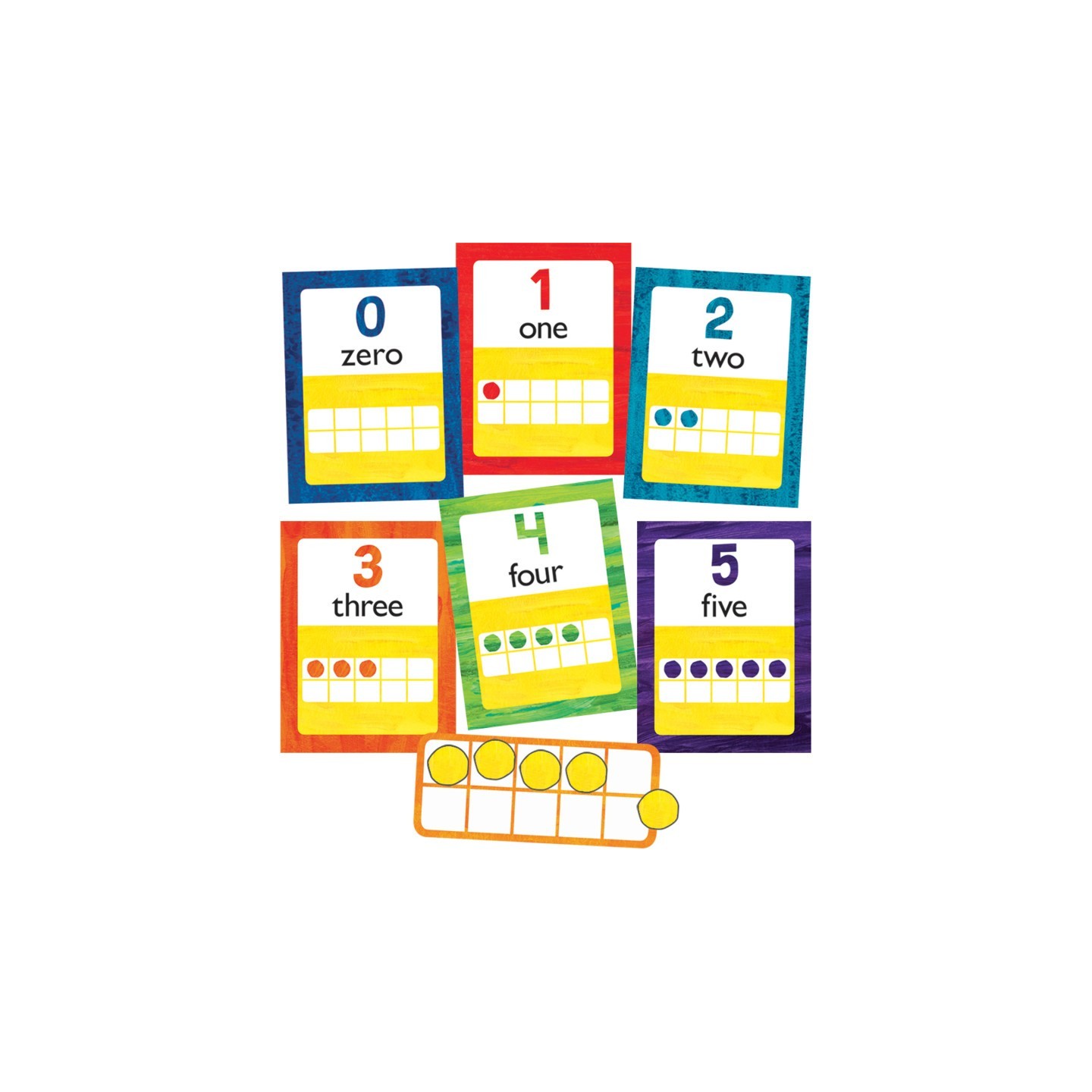 Carson Dellosa Education World of Eric Carle™ Numbers 0-20 Bulletin Board Set, 43 Pieces