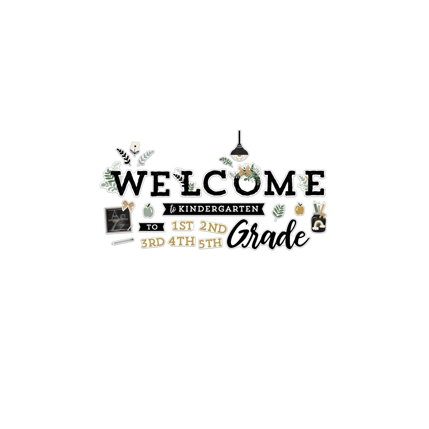 Carson Dellosa Education Farmhouse Welcome Bulletin Board Set