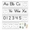 Carson Dellosa Education Farmhouse Alphabet Line: Manuscript Bulletin Board Set, 52 Pieces