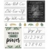 Carson Dellosa Education Farmhouse Alphabet Line: Cursive Bulletin Board Set