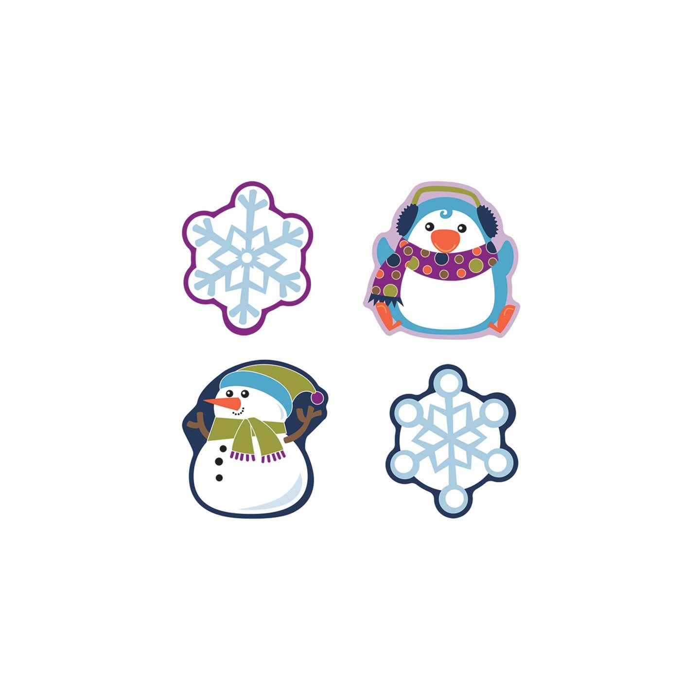 Carson Dellosa Education Winter Mix Cut-Outs, Pack of 36