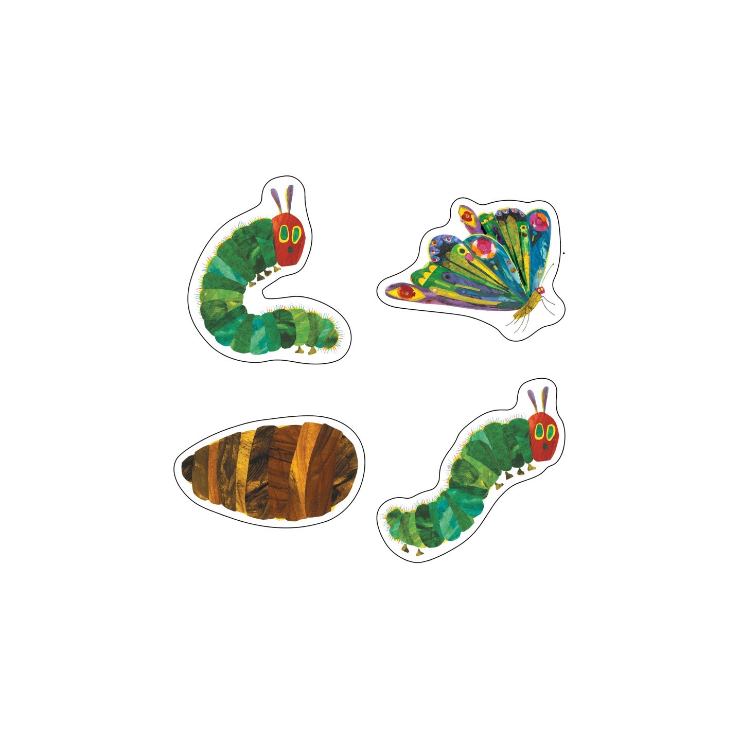 Carson Dellosa Education The Very Hungry Caterpillar™ Cut-Outs Grade PK-8, Pack of 48