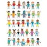 Carson Dellosa Education All Are Welcome Kids Cut-Outs, Pack of 36