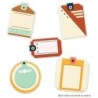 Carson Dellosa Education Let's Explore Travel Tags Cut-Outs, Pack of 36