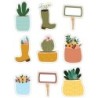 Carson Dellosa Education Grow Together Boots, Pots, and Garden Signs Cut-Outs, Pack of 36