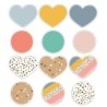 Carson Dellosa Education We Belong Hearts & Dots Cut-Outs, Pack of 36