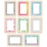 Happily Ever Elementary Creatively Inspired Frame Tags Cut-Outs, Pack of 36
