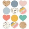 Carson Dellosa Education We Belong Jumbo Hearts & Dots Cut-Outs, Pack of 12