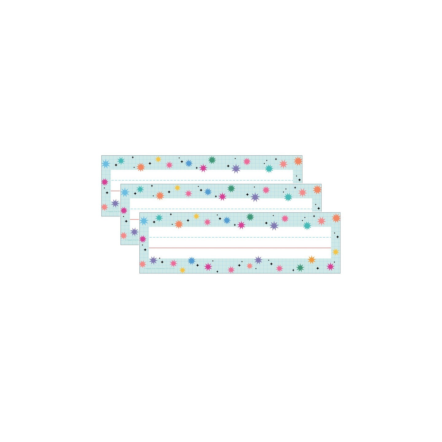 Carson Dellosa Education Retro Remix Name Plates, 36 Per Pack, 3 Packs