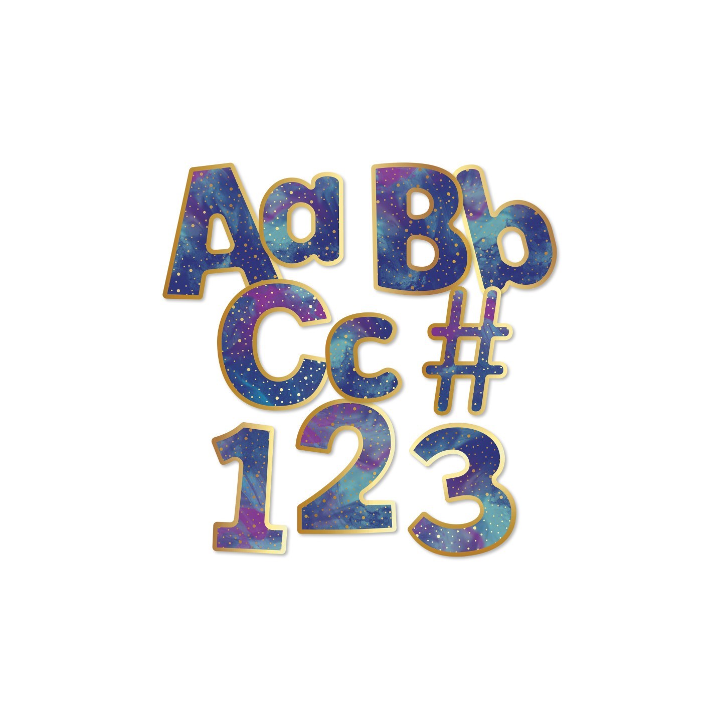 Carson Dellosa Education Galaxy Combo Pack EZ Letters