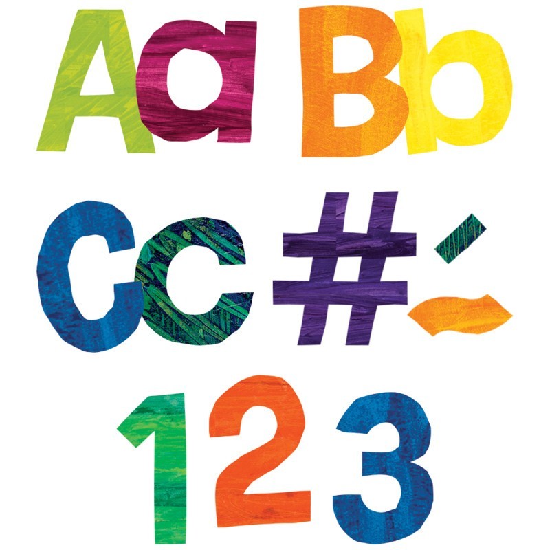 Carson Dellosa Education World of Eric Carle™ Colorful Tissue Paper Combo Pack EZ Letters