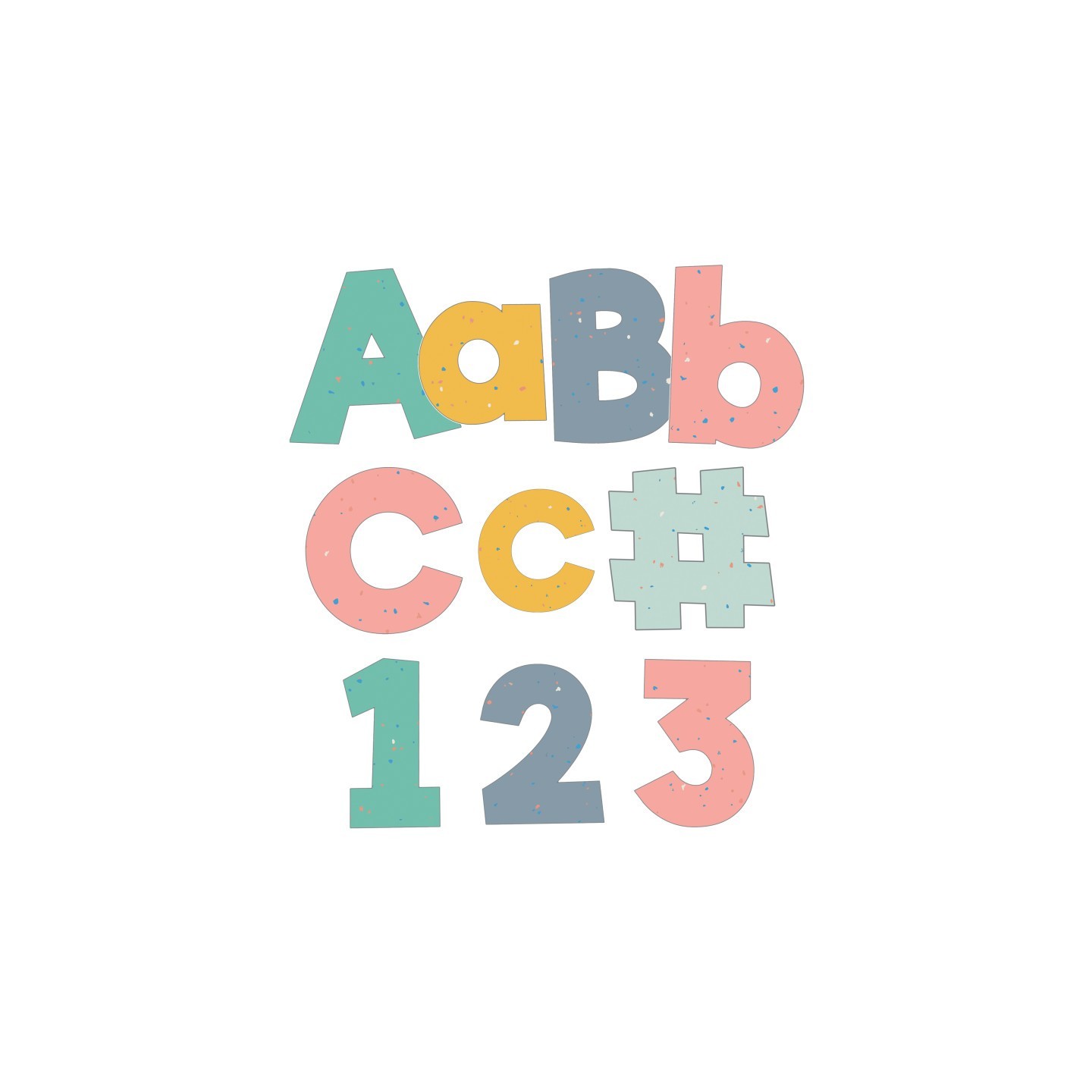 Carson Dellosa Education We Belong Combo Pack EZ Letters, Pack of 219